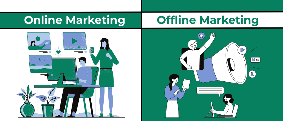 Online Marketing VS Offline Marketing » Online Matters
