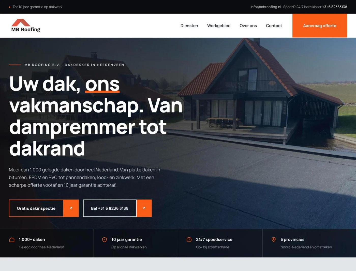 Website MB Roofing